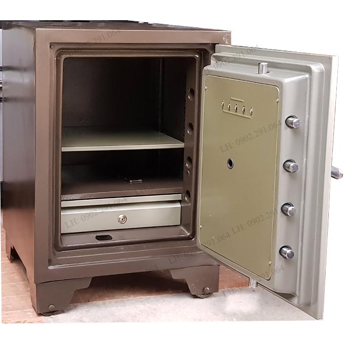 Nội thất két sắt trusafe TH1088DM khóa cơ đổi mã