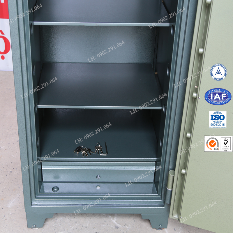 Nội thất két sắt ngân hàng BMEC K250 NHA1