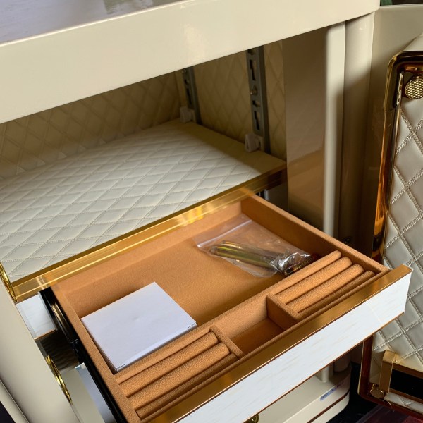 Khay để trang sức Nội thất Két sắt AifeiBao HK-A1D-80TLB thông minh màu kem cao cấp