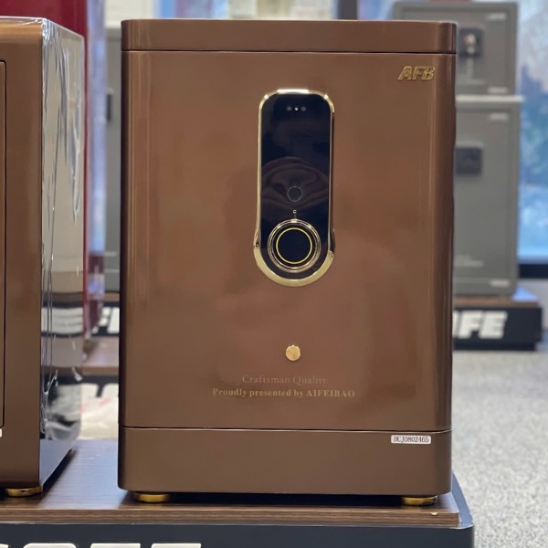 Két sắt Aifeibao HK-A1D-60TLB2 màu nâu nhận diện khuôn mặt