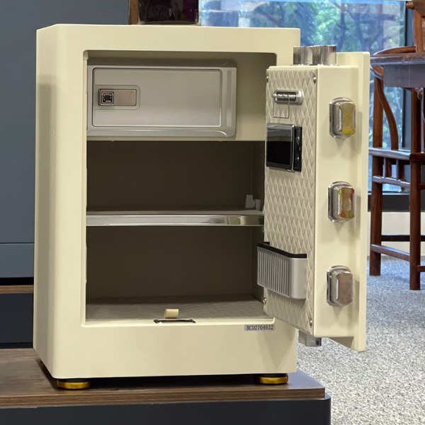 Nội thất Két sắt nhập khẩu vân tay Aifeibao HK-MD-55AS màu trắng