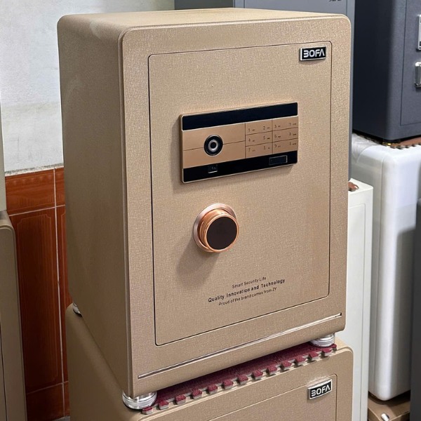 Két sắt Bofa BFV-60BJ tay nắm ẩn bên trong cánh và full công nghệ