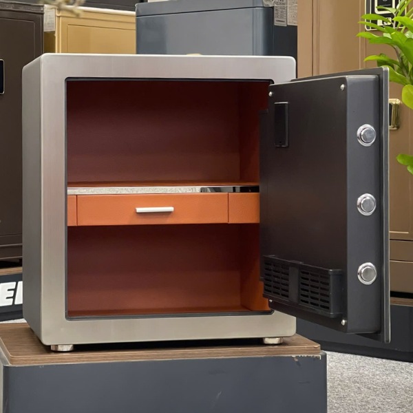 Nội thất Két sắt Nhập Khẩu HK-55SI điện tử chống cháy có nội thất 2 ngăn