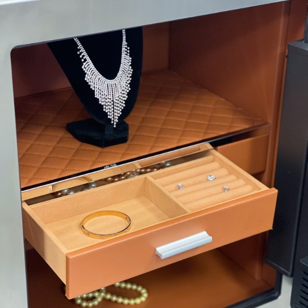 Két sắt Nhập Khẩu AIRLUX HK-55SI điện tử chống cháy có nội thất đẹp sang trọng