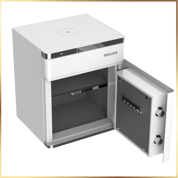 Ngăn dưới Két sắt để đầu giường Philips SBX301 rộng để được tài liệu