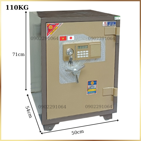 Két sắt Điện tử Việt Tiệp KW99DT chống cháy bền đẹp, chất lượng tốt