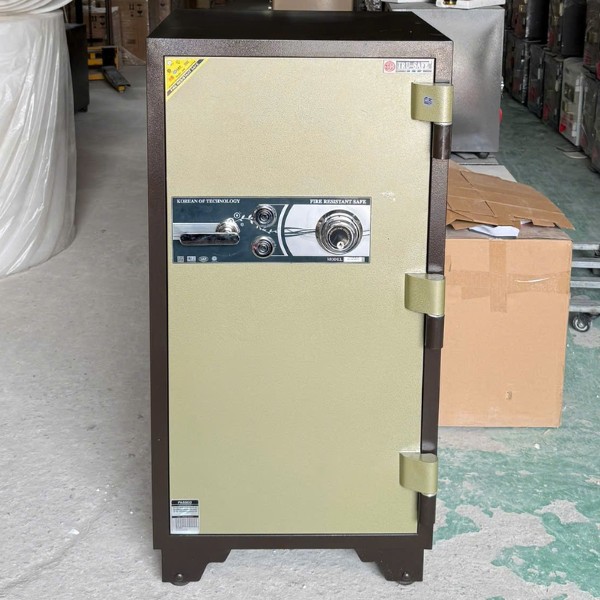 Két sắt hàn quốc quốc trusafe C240DM khóa cơ đổi mã chống cháy