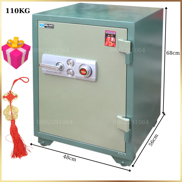 Thống số két sắt chống cháy Hòa Phát KS110K2C1 cơ đổi mã
