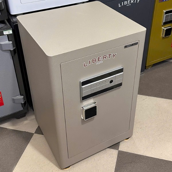 Két sắt Liberty LB68S màu gold vân tay điện tử kết nối điện thoại