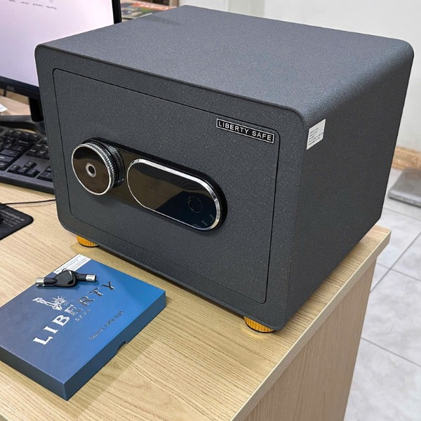 Két sắt Liberty LB30S màu nỉ xám đẹp sang trọng