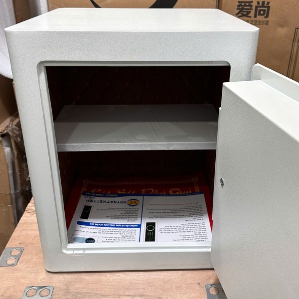 Nội thất Két sắt Neko NS50 điện tử màu trắng cỡ nhỏ để trong tủ