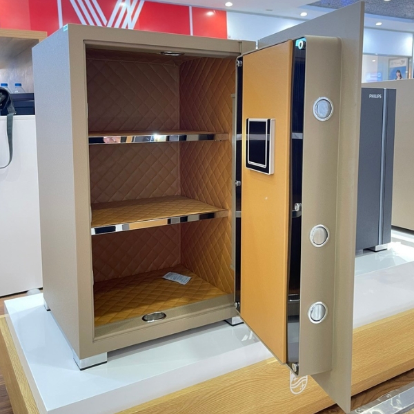 Nội thất Két sắt cao cấp khóa vân tay bảo mật Philips SBX202-7C0 vân tay nhập khẩu