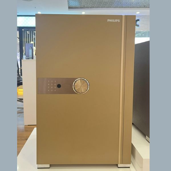 Két sắt cao cấp khóa vân tay bảo mật Philips SBX202-7C0 vân tay nhập khẩu chính hãng