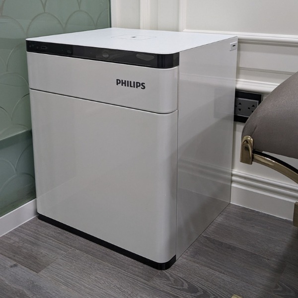 Két sắt để đầu giường Philips SBX301 chính hãng