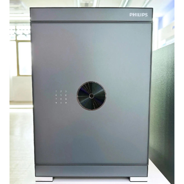 Két sắt Philips SBX602-7CU thông minh kết nối điện thoại màu xanh xám