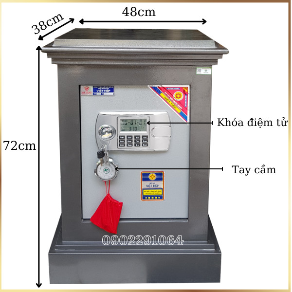 Két sắt việt tiệp KD46DT khóa điện tử chất lượng cao