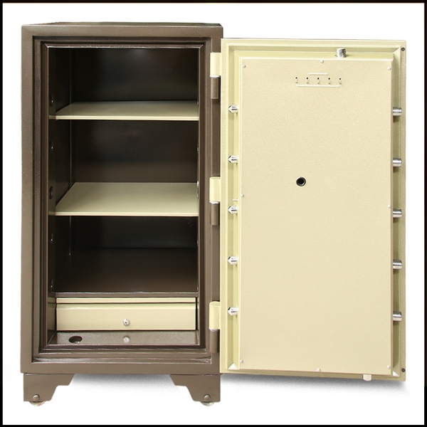 Nội thất bên trong két sắt welko KCC200DT khóa điện tử cỡ lớn