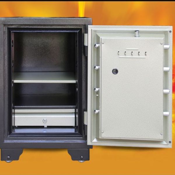 Nội thất két sắt C120KDT khóa điện tử chống cháy báo trộm
