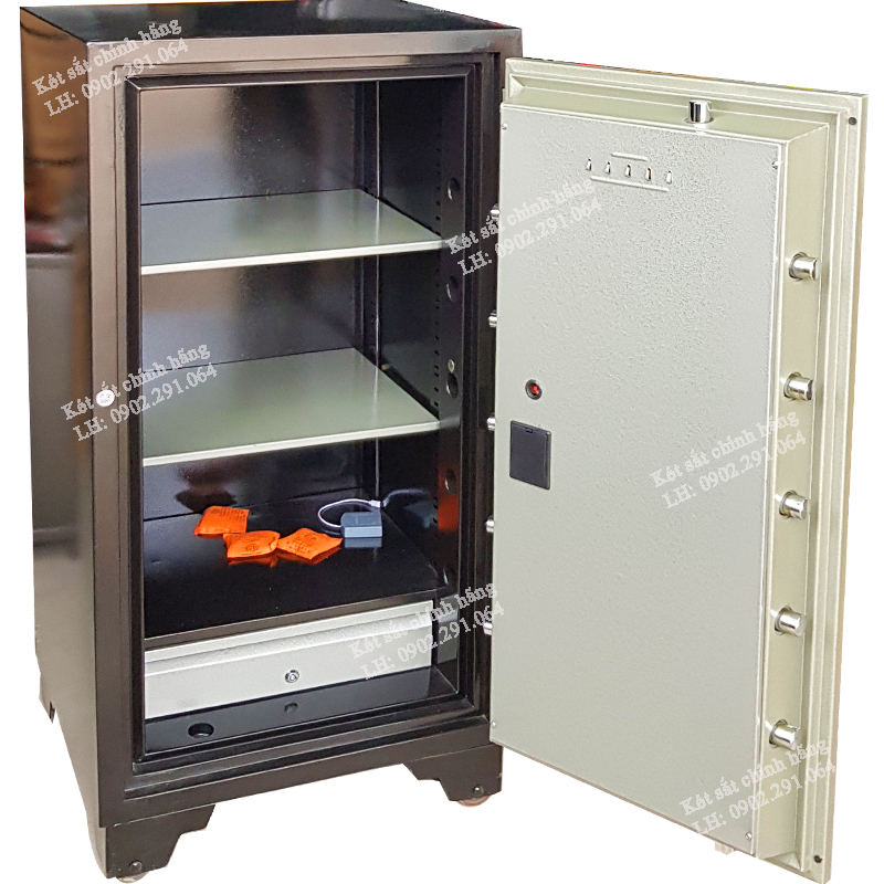 Thiết kế chống trộm của két sắt Hàn Quốc TH100FE vân tay điện tử cao cấp