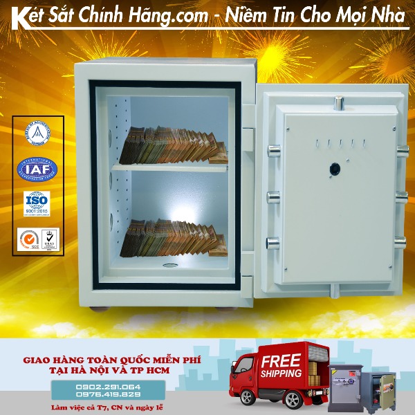 Nội thất két sắt xuất khẩu mỹ siêu cường US33E điện tử chống cháy chống trộm