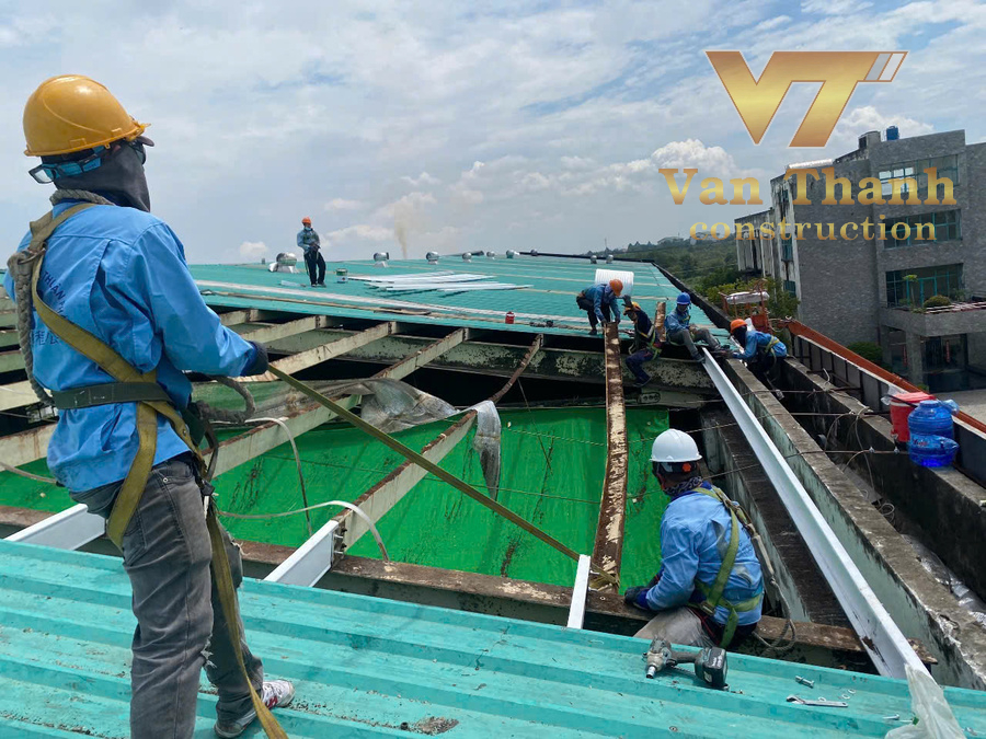 Báo giá sửa chữa nhà xưởng