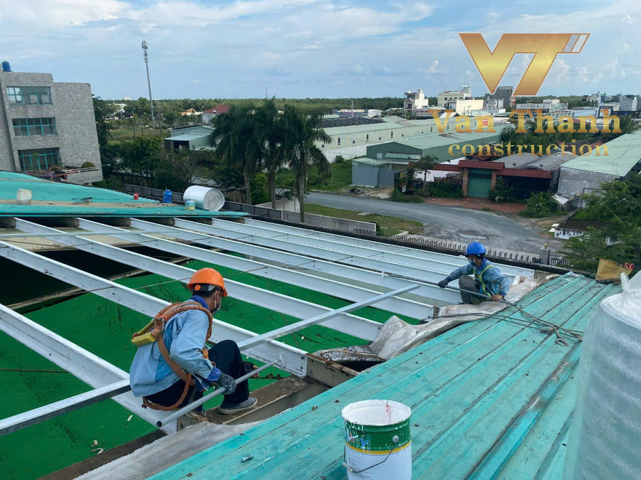 Báo giá sửa chữa nhà xưởng