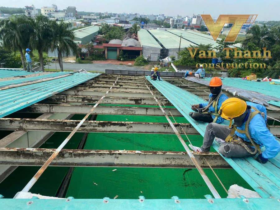 Báo giá thi công cải tạo nhà xưởng