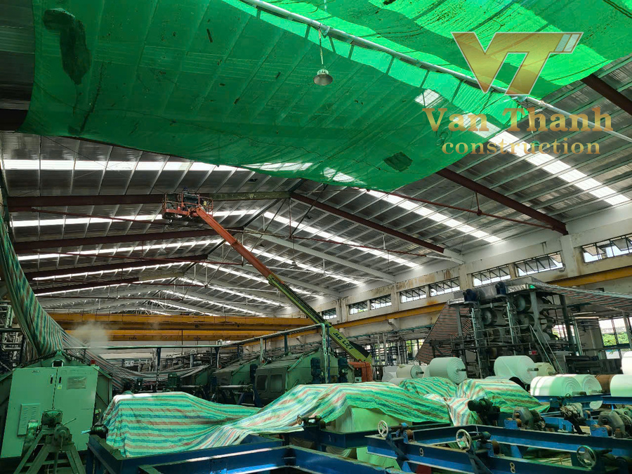 Báo giá thi công cải tạo nhà xưởng