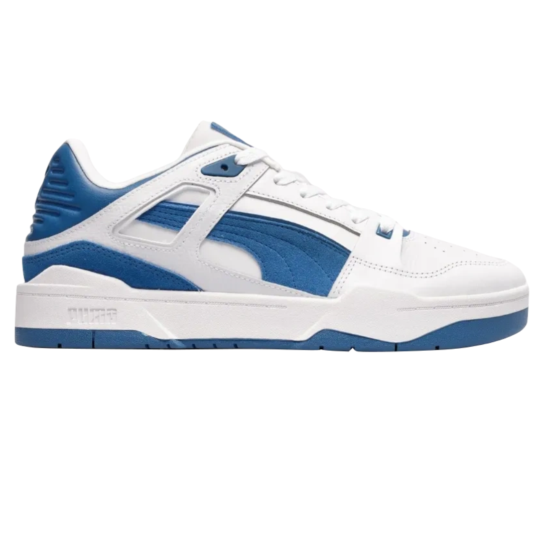 Puma Slipstream Suede White | Blue - 388634-01