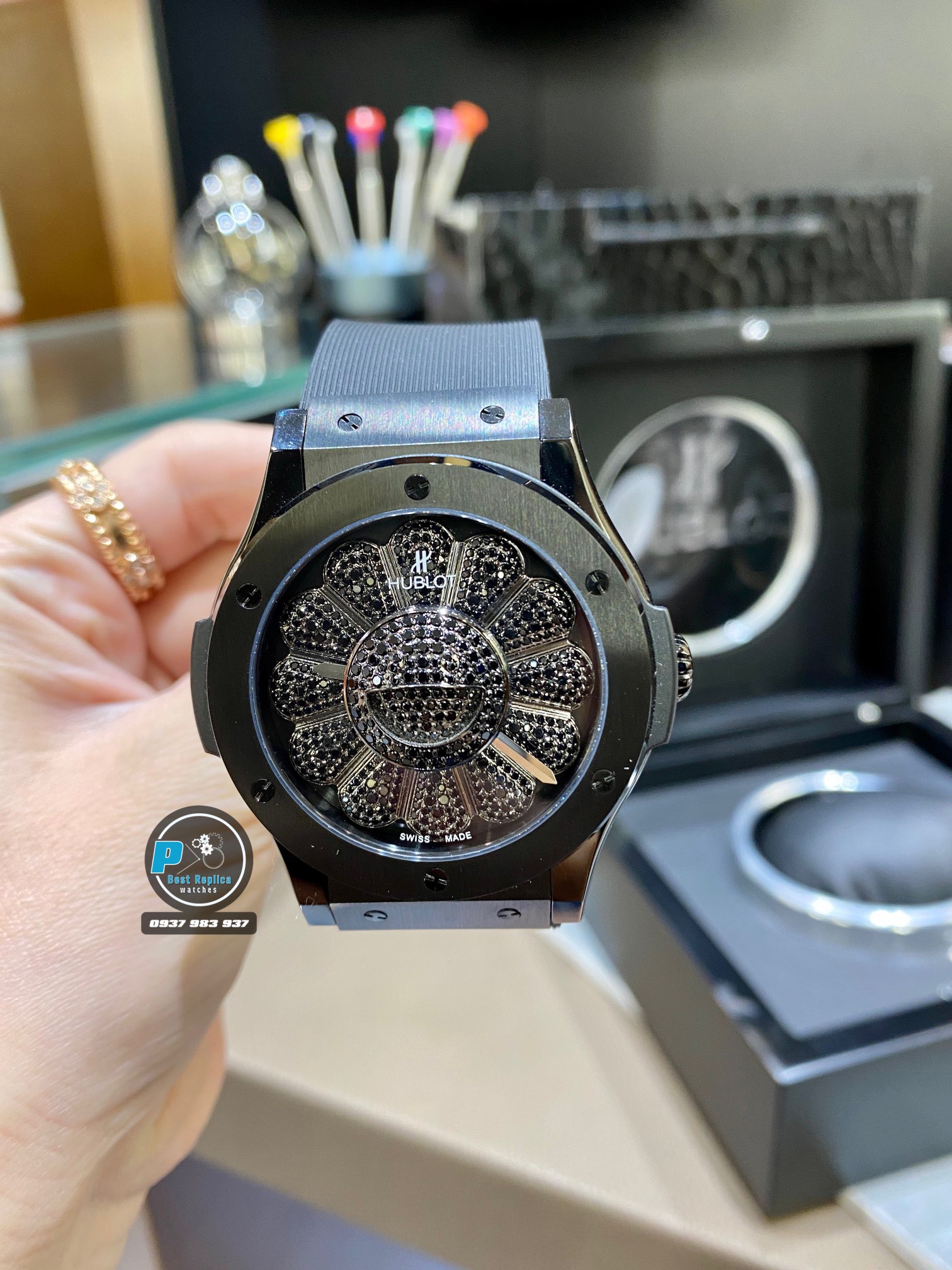 Hublot Classic Fusion Takashi Murakami Edition Swiss Watch 1:1 Mirror  Replica