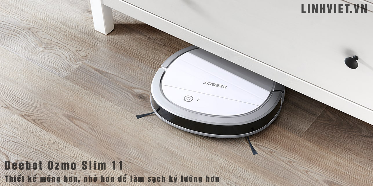 Robot hút bụi lau nhà Ecovacs Deebot Ozmo Slim 11 23 1 1b4e4dc2 6348 4d38 88a2 b878fe7e5d24