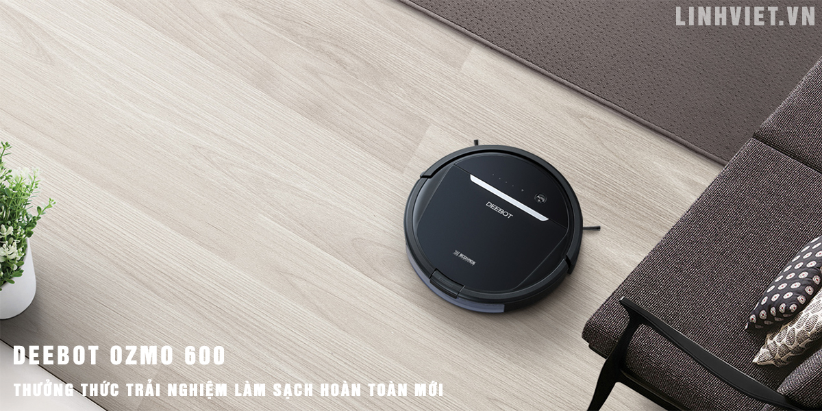 Robot hút bụi lau nhà Ecovacs Deebot Ozmo 600 21 1 2901340e 650d 4cb0 9c44 7f403488f842