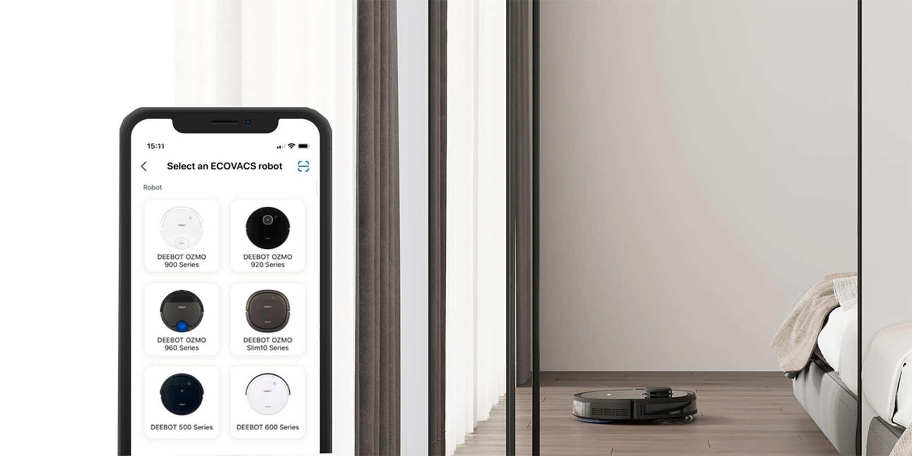 Robot hút bụi lau nhà Ecovacs Deebot Ozmo 920 34 14