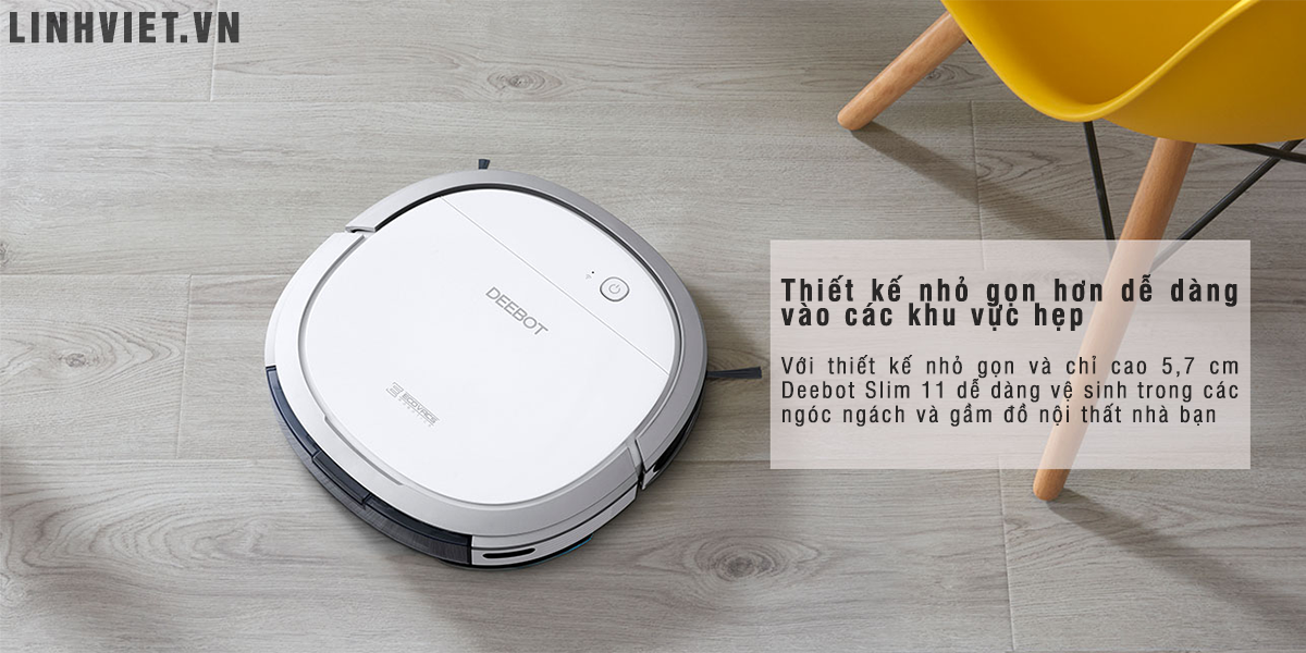 Robot hút bụi lau nhà Ecovacs Deebot Ozmo Slim 11 24 2 e2744fa0 90e5 474c bbf8 06a1efcaaf9c