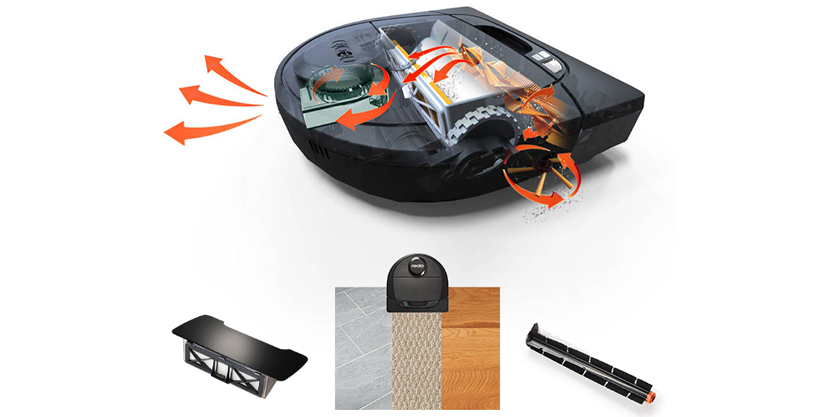 Robot hút bụi Neato Botvac D6 Connected 23 3