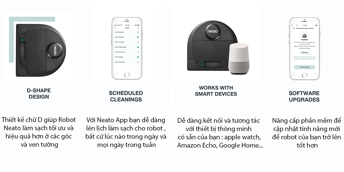 Robot hút bụi Neato Botvac D4 Connected 30 4 cd1c9b73 e40a 4cb1 a0a8 9d2085b9f71c