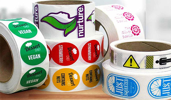 In stickers