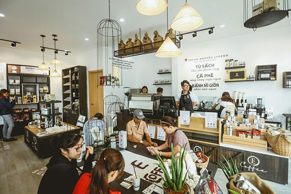 Quán nhượng quyền E-Coffee