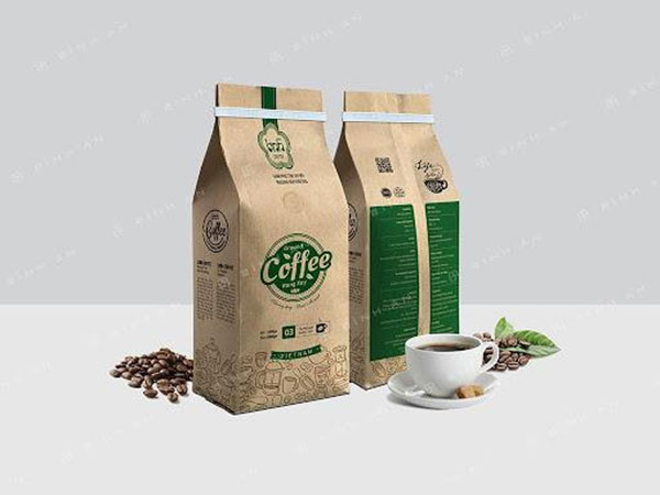 bao bì dạng đứng đựng cà phê