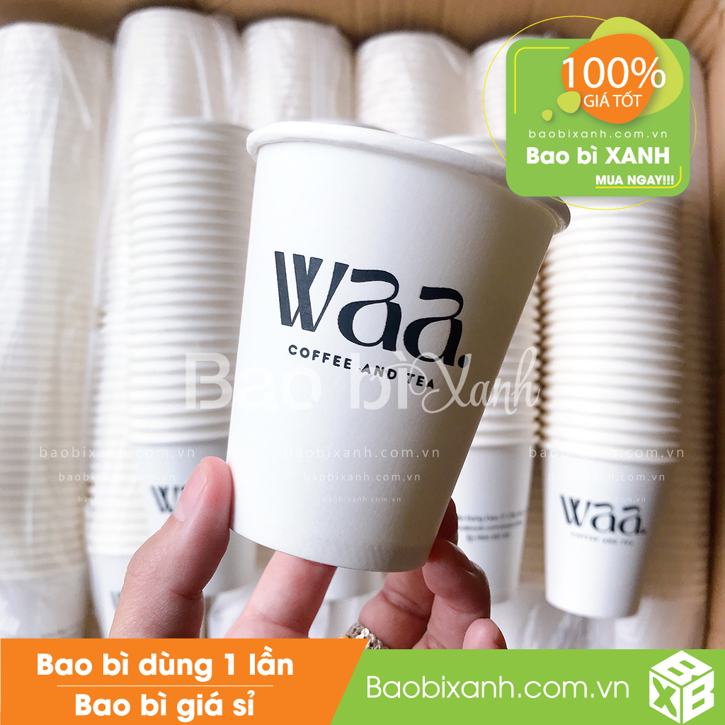 Ly giấy Waa Coffee & Tea
