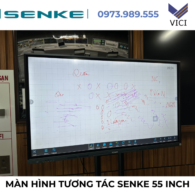 Màn Hình Senke 55GBH1 55 Inch – Công Nghệ 4K UHD Và Cảm Ứng 40 Điểm Đỉnh Cao