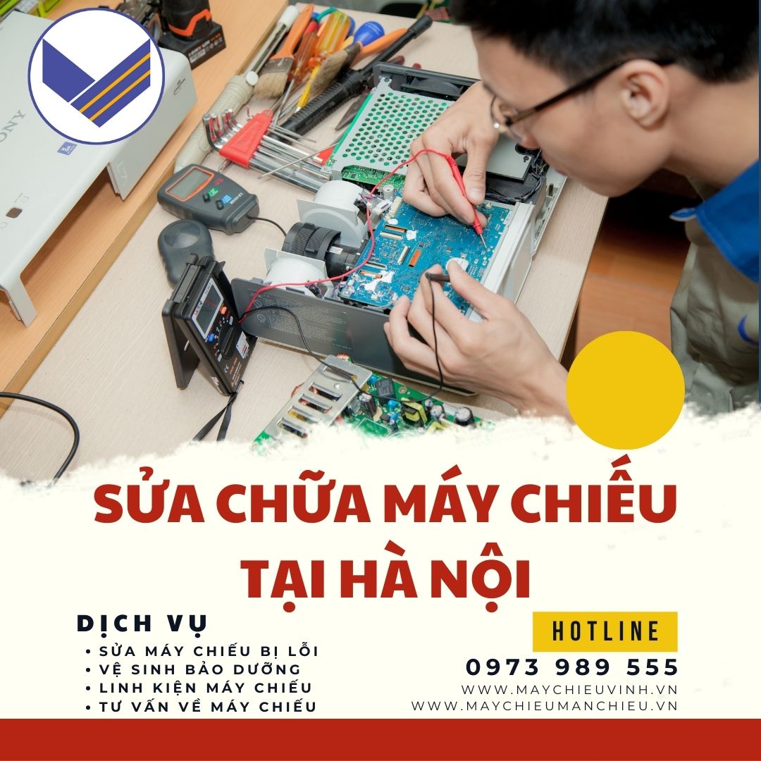 Sửa máy chiếu tại Hà Nội lấy ngay