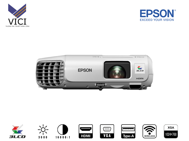 Lắp đặt máy chiếu Epson EB 98H xem bóng đá