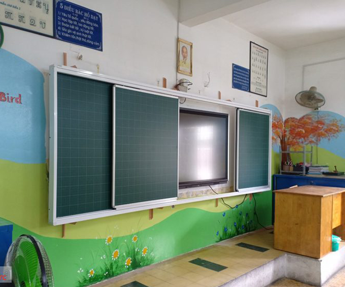 Bảng trượt: Giải pháp tối ưu cho không gian lớp học