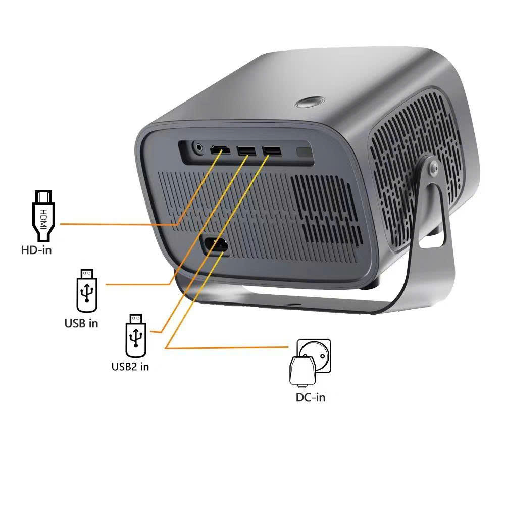 Cổng kết nối máy chiếu phim A10 Plus