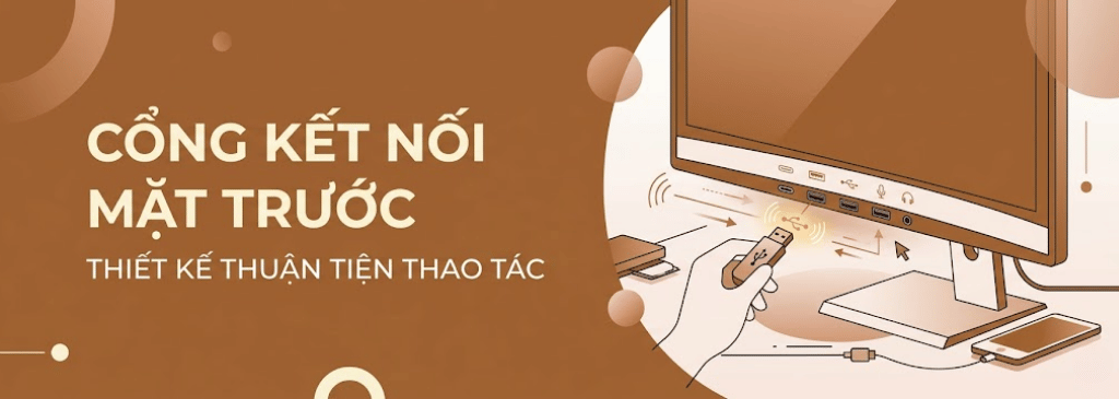 Cổng kết nối ở mặt trước