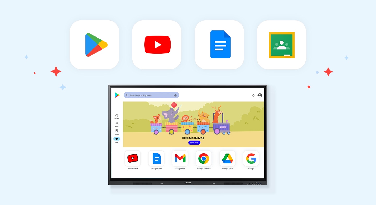Màn hình tương tác Samsung WAD 65 inch