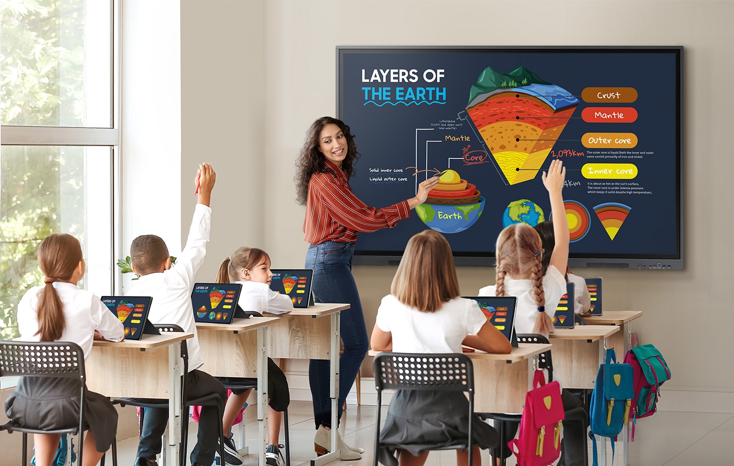 Màn hình tương tác Samsung WAD 65 inch