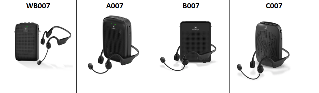 Model máy trợ giảng WinBridge 007