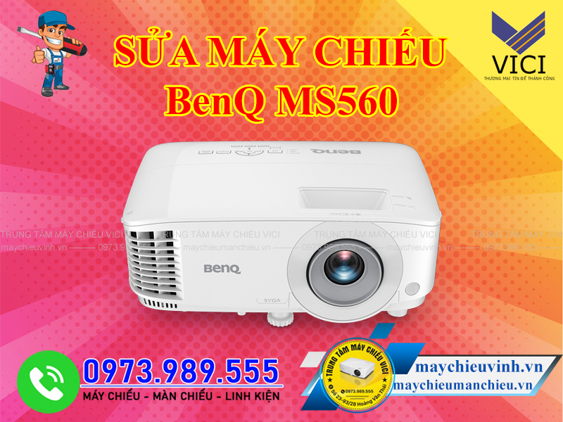 Sửa chữa máy chiếu BenQ MS560